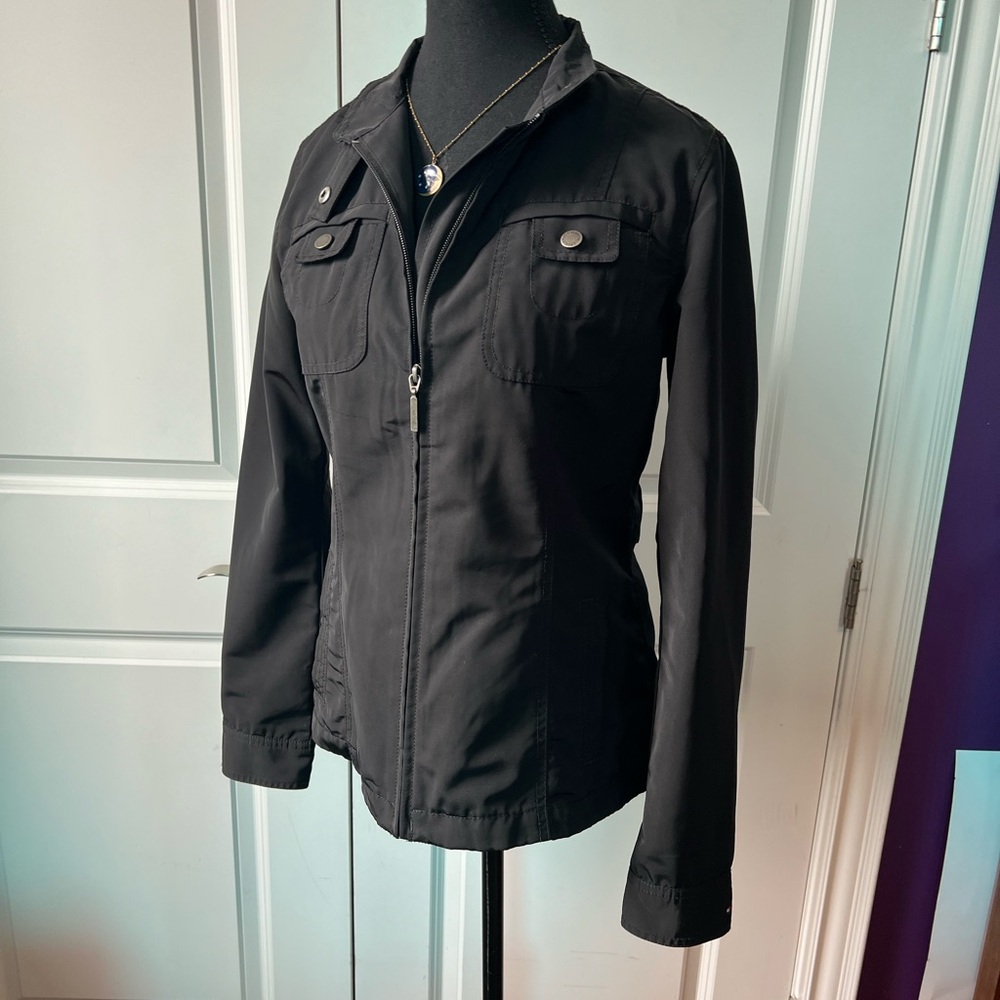 Tommy Hilfiger Black Utility Jacket for Women